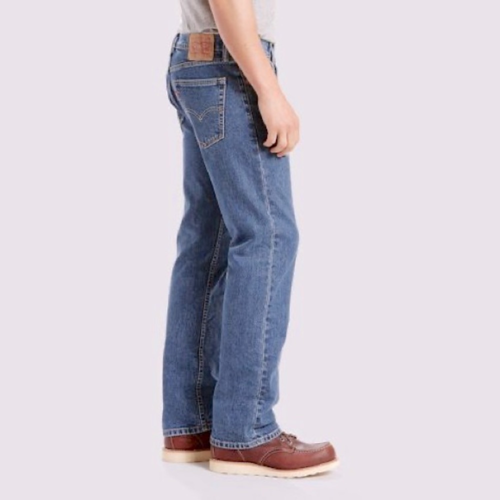 Levi's Strauss VTG 505 Regular Fit 36x32 bootcut VTG Cotton Men's Jeans GUC - Picture 4 of 13
